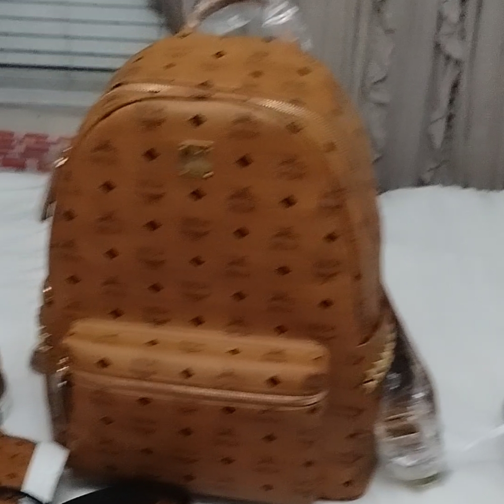 Mcm Stark Side Stud Large Backpack - image 7